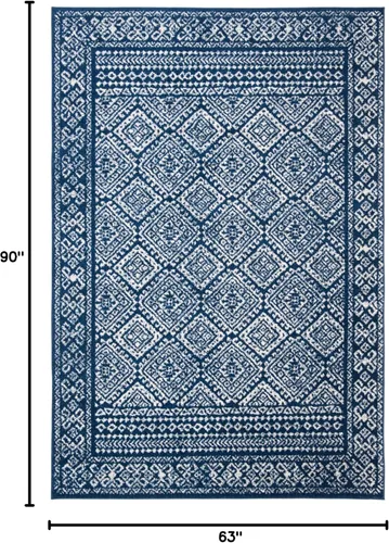 Vista 237 de Safavieh - Alfombra decorativa de la colección Tulum, modelo TUL264F, estilo marroquí, bohemio y desgastado, no suelta pelusa, para sala, vestíbulo