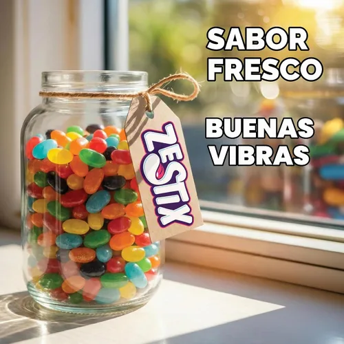 Vista 7 de Jelly Beans - Mezcla de dulces con sabor a fruta a granel de 1 libra
