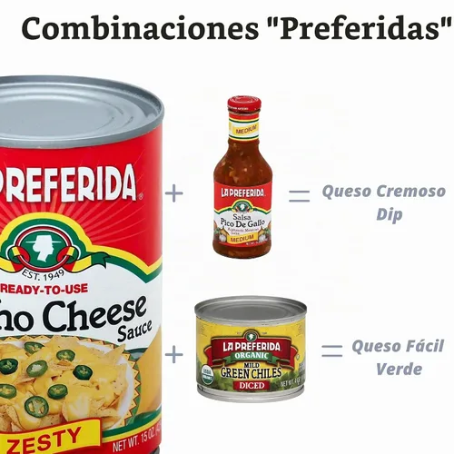 Vista 5 de La Preferida Salsa de queso nacho, 6.6 libras
