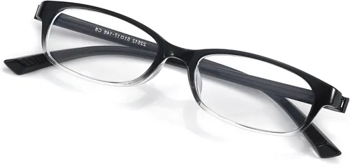 Vista 9 de DreamCalf Office-Siren Blue Light Glasses for Women Y2K Fake Glasses Rectangle Frame, Ultra-light frame, Trendy Cosplay Accessories, Versatile use