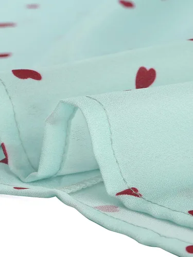 Vista 6 de Allegra K Camisa con cuello en V y solapa con muescas y botones para mujer