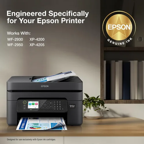 Vista 3 de Epson 232 Claria Ink Cartucho de Tinta de Capacidad Estándar Negro (T232120-S) Funciona con WorkForce WF-2930, WF-2950, Expression XP-4200, XP-4205