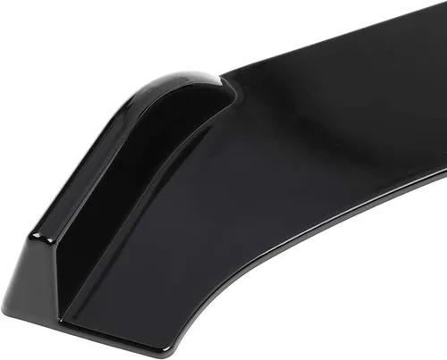 Vista 6 de cciyu 3 unids Universal Front Lip Splitter Parachoques Alerón Ajustable Labio ABS Ajuste para la mayoría de los coches