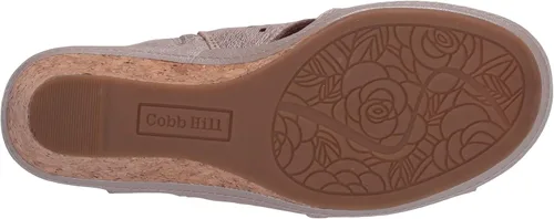 Vista 4 de Cobb Hill Sandalias de cuña Janna Side Bungee para mujer