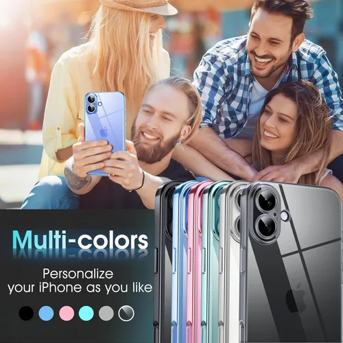 Vista 247 de Supdeal Funda cristalina transparente para iPhone 11, [No se amarillea] [Protección de la cámara] [Probado contra caídas de grado militar] Funda