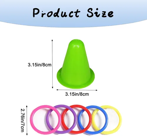 Vista 2 de Juguete interactivo de conejo para conejos, anillo de conejo, anillo de entrenamiento de 5 conejos, juguete adecuado para juegos en interiores