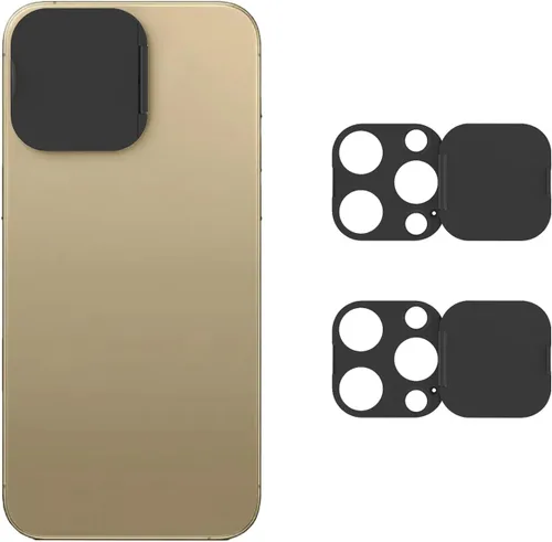 Vista 10 de Funda para lente de cámara de teléfono compatible con iPhone 11, protector de lente de cámara para proteger la privacidad y la seguridad, adhesivo