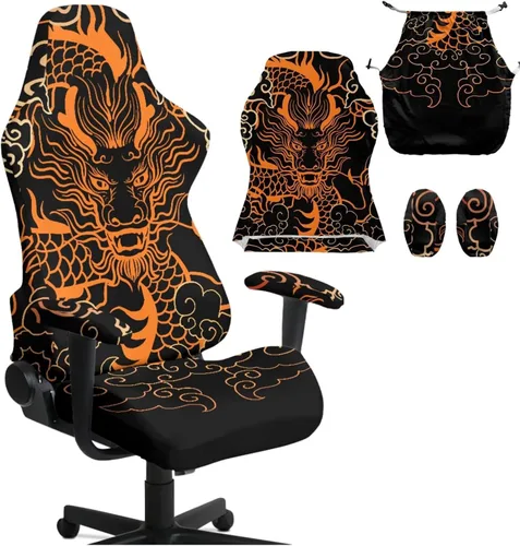 Vista 15 de Bald Eagle Gaming Protector for Students American Flag Stretchy Armrest Covers Patriotic Ergonomic Office Cover Dustproof Home & Dorm Room Decor