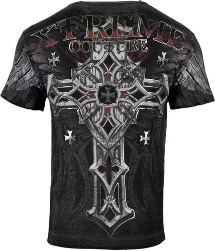 Vista 3 de Xtreme Couture by Affliction Battledome - Camiseta para hombre
