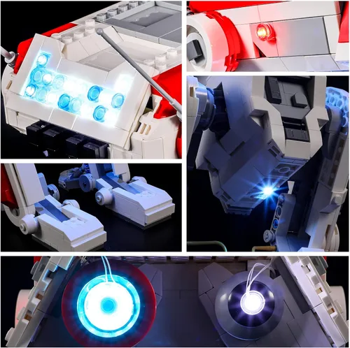 Vista 4 de GEAMENT Kit de luces LED compatible con LEGO BD-1 - Juego de iluminación para modelo de construcción 75335 (juego de modelos no incluidos)