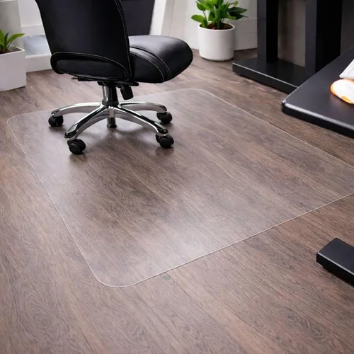 Vista 2 de Marvelux Tapete de policarbonato resistente para silla de oficina para suelos de madera dura, 36 x 48 pulgadas, protector de suelo duro