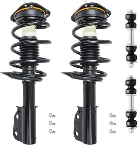 Vista 16 de Detroit Axle - Kit de 4 piezas de puntales delanteros para Toyota Highlander 2001 2002 2003, enlaces de barra antivuelco estabilizadores y puntales