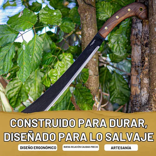 Vista 5 de Condor Tool & Knife Survival Machete with Walnut Handle