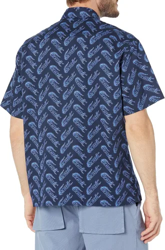 Vista 2 de Lacoste Contemporary Collection's - Camisa de manga corta con botones para hombre