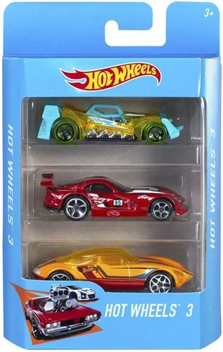 Vista 5 de Hot Wheels K5904 Hot Wheels Basic Car Surtido de 3