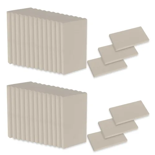 Vista 9 de SIMOND STORE Ladrillos de fuego aislantes – 2500F clasificado 0.75 x 4.5 x 9 pulgadas, ladrillos de fuego suaves para horno de forja, horno