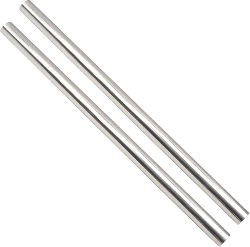 Vista 8 de Tubo recto de 2.5 pulgadas de acero inoxidable T304 tubería de 48 pulgadas de largo 2.5 pulgadas de diámetro exterior tubo de escape DIY, paquete