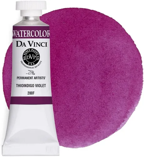Vista 101 de DA VINCI PAINTS Pintura Acuarela Profesional para Artistas, Azul Cobalto, 15mL