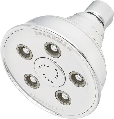 Vista 9 de Speakman VS-233014-BN Caspian Anystream - Combinación de ducha de 2 vías, 2.5 GPM, níquel cepillado