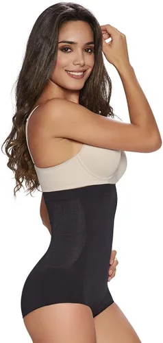 Vista 2 de ShapEager Fajas Colombianas Firm Control Hi-WaistCincher Faja Cinturilla sin tirantes