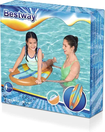 Vista 3 de Bestway Wellenreiter in Surfboardform,sorti Sortiert