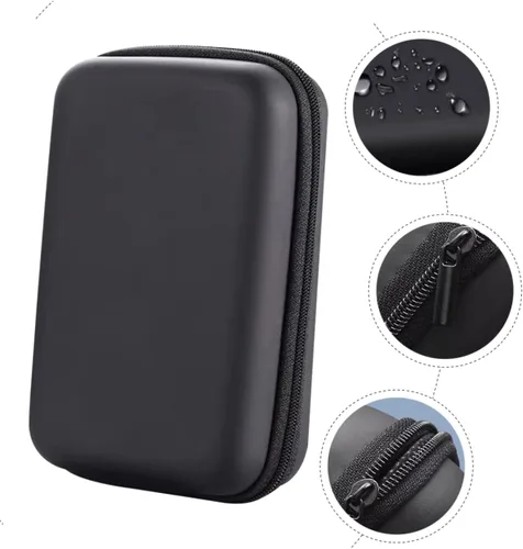 Vista 9 de Paquete de disco duro, bolsa de accesorios digitales, estuche organizador de batería