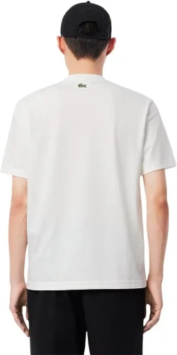 Vista 3 de Lacoste Men's Printed Cotton T-Shirt