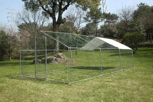 Vista 8 de Gallinero grande con cubierta, casa para gallinas, para conejos.