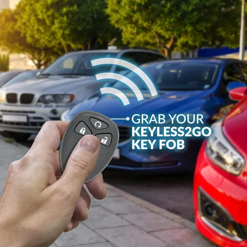 Vista 6 de llave para auto a control remoto para vehículos con número de parte 15114374 KOBGT04A (2 unidades)
