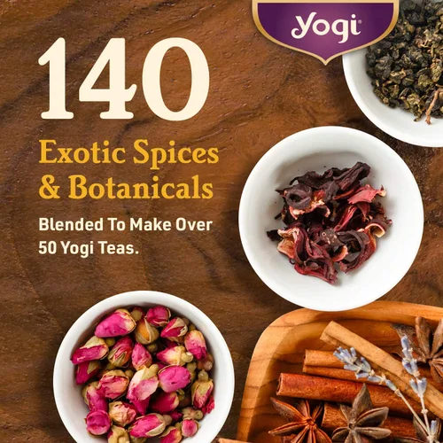 Vista 8 de Té de jengibre orgánico Yogi Teas 16 unidades (paquete de 3)