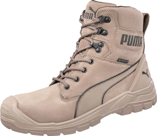 Vista 7 de PUMA Botas con cremallera lateral WP SR para hombre 7 Wheat Conquest CTX Negro