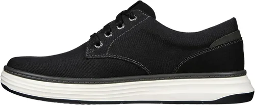 Vista 8 de Skechers Ederson Moreno - Zapatillas Oxford de lona para hombre Beige