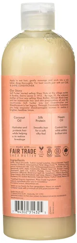 Vista 2 de SheaMoisture Champú Curl & Shine de coco e hibisco - 19.5 fl oz