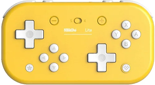 Vista 4 de 8Bitdo Lite Bluetooth Gamepad for Switch Lite, Switch & Windows (Yellow Edition)