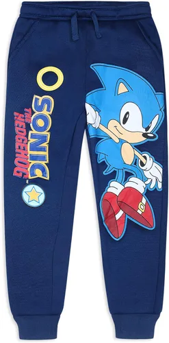 Vista 2 de Sega Sonic The Hedgehog - Paquete de 2 pantalones deportivos para niños pequeños y pequeños, multicolor