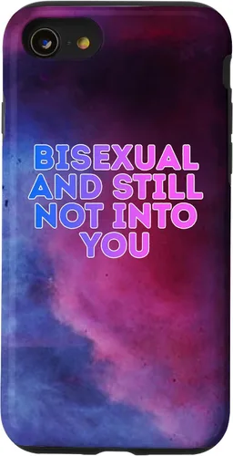 Vista 14 de Bisexual and Still Not Into You Bi Flag Pride Equality Humor Case for iPhone 17
