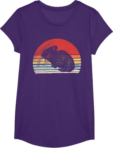 Vista 45 de Camiseta Pika Retro Vintage Asphalt Grey