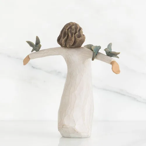 Vista 3 de Adorno «Felicidad» de Willow Tree