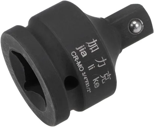 Vista 4 de uxcell Reductor de enchufe de impacto de 1 pulgada (hembra) x 3/4 pulgadas (macho) para uso con destornilladores de impacto de aire, barras