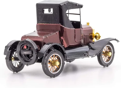 Vista 3 de Fascinations Metal Earth 1925 Ford Modelo T Runabout Kit de modelo de metal 3D