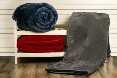 Vista 8 de Manta de forro polar para sofá, cama individual, silla, niños, adultos, mascotas, 50 x 60 pulgadas, suave y acogedora manta reversible