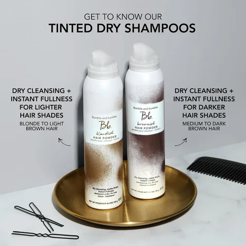 Vista 5 de Bumble & Bumbre polvo para cabello amarronado 4.4 onzas