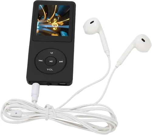 Vista 6 de Reproductor de música portátil MP3 MP4 Soporte de grabación electrónica de libros 64 GB expandible multifunción con radio FM para viajes (#1)