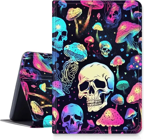 Vista 19 de Funda para tablet Amazon Kindle Fire HD 10 y 10 Plus de 10.1" (11ª generación, versión 2021), funda plegable con función de encendido y apagado