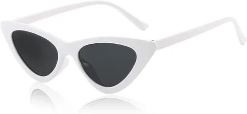 Vista 24 de Lxnoap Gafas de sol de marco grueso ovaladas retro atrevidas, gafas de sol ovaladas retro de Y2k, gafas de sol ovaladas ovaladas retro Mod Kurt