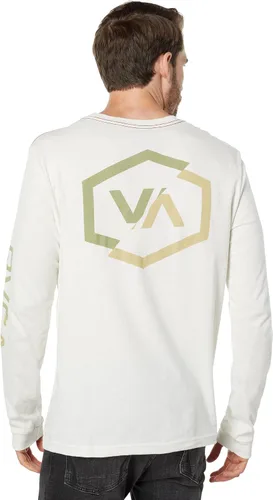 Vista 3 de RVCA Camisa de manga larga con relleno grande para hombre Anp Manga Larga Jade