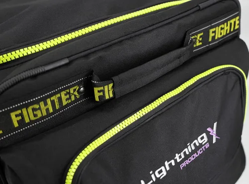 Vista 8 de Lightning X Premium - Bolsa de equipo de bomberos rodante con ruedas, mango retráctil, totalmente moldeada, 3 colores Negro