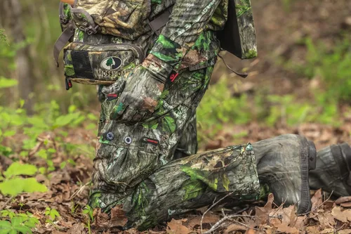 Vista 5 de Mossy Oak Pantalones de caza de camuflaje ligeros para hombre Tibbee