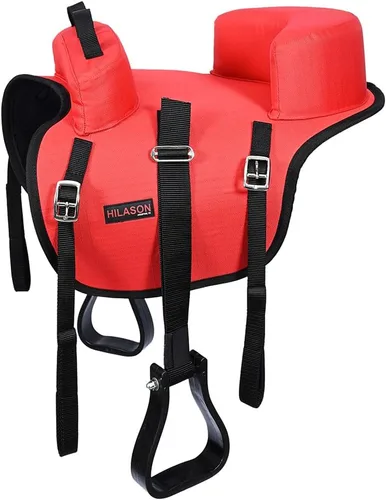 Vista 11 de HILASON Western Horse - Asiento para niños, diseño clásico compatible con caballos