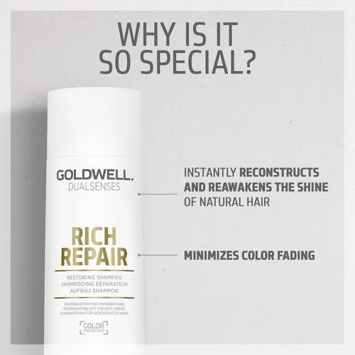 Vista 5 de Goldwell Champú restaurador Dualsenses Rich Repair